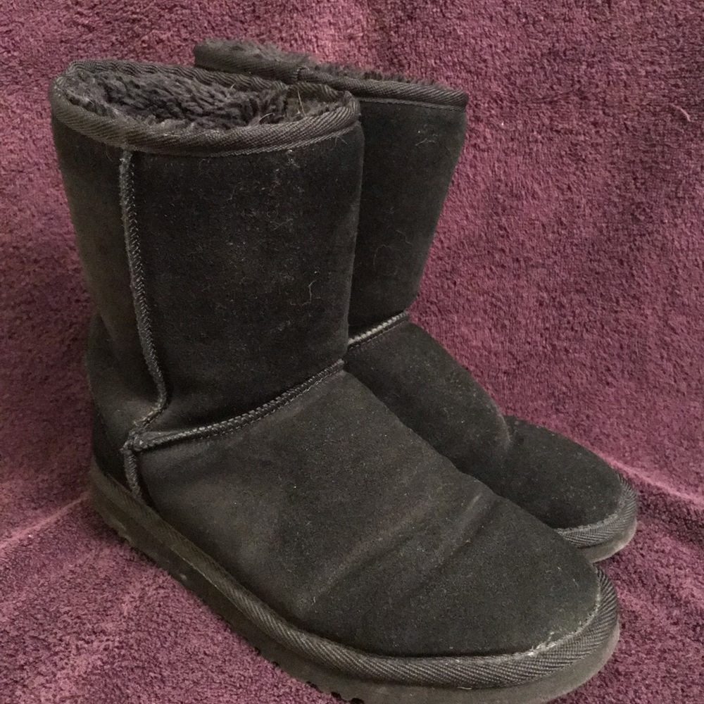 Black UGG boots
